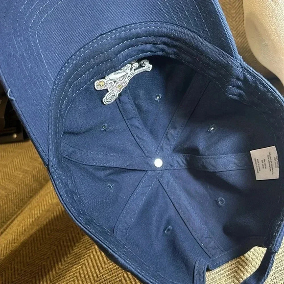 LIFE IS GOOD SNOW SKIING BALL CAP HAT BLUE ADJUSTABLE - Picture 5 of 5